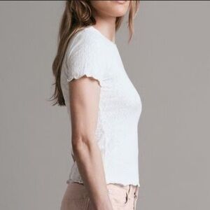 RAG & BONE➕Gemma Jacquard Short Sleeve